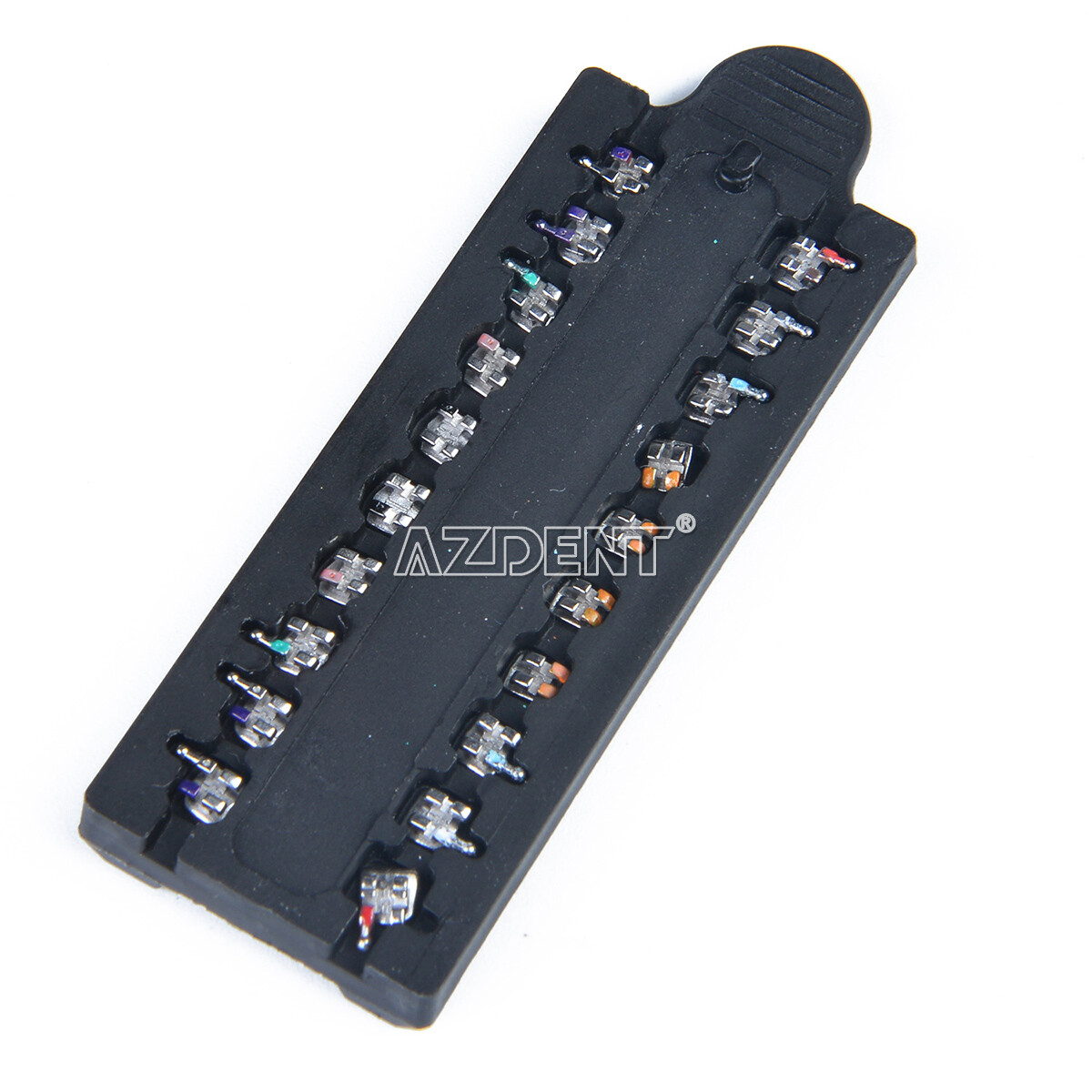10X Dental Orthodontic Monoblock Bracket Braces Mini Roth/MBT 018/022 AZDENT