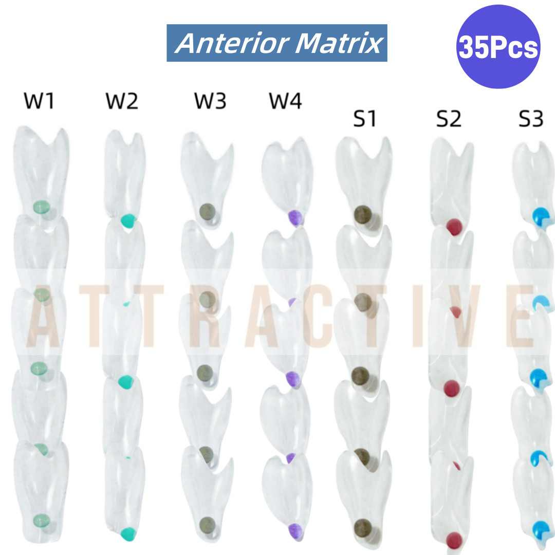 Clear Matrix Dental Anterior Posterior Transparent BT Matrices Fit BioClear USA