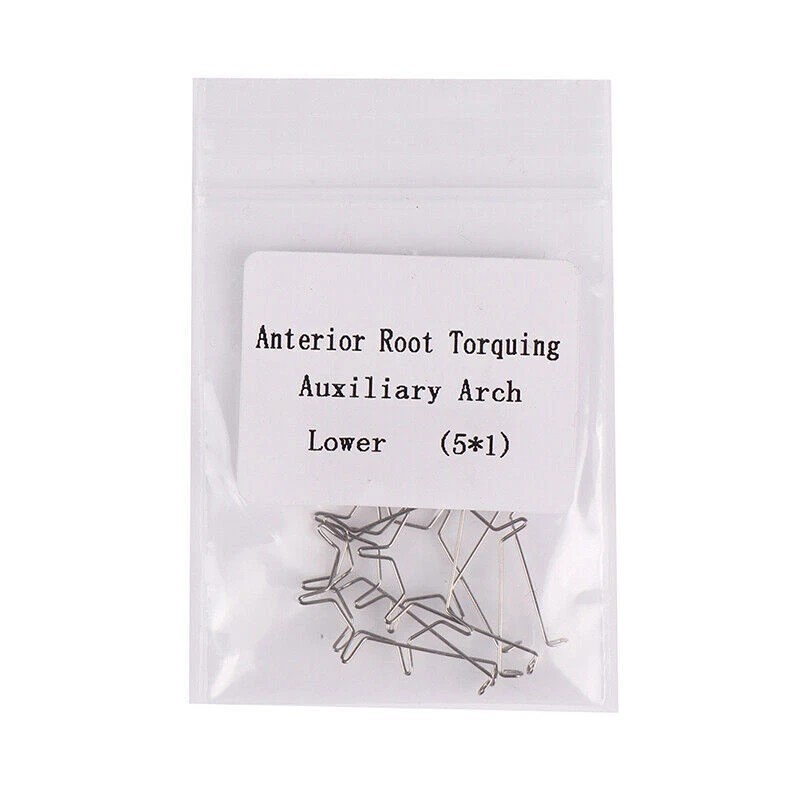 5 Pcs/Pack Dental Orthodontic Anterior Spring Root Torquing Auxiliary Arch Wire