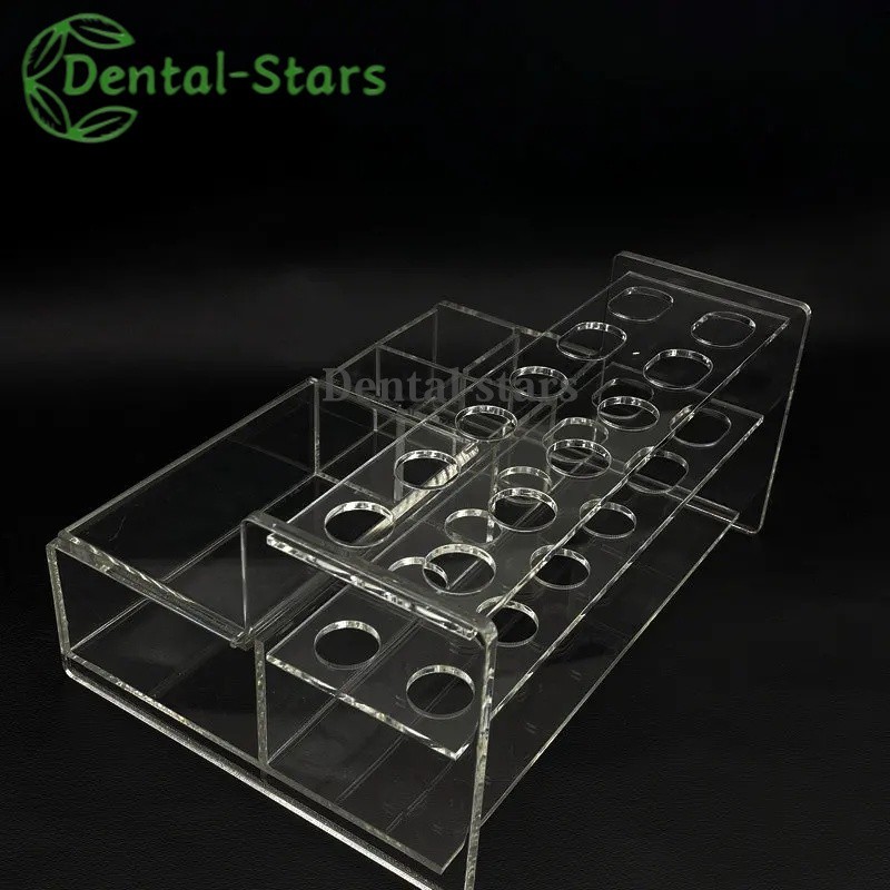 Dental Acrylic Composite Resin Storage Placer Holder Syringe Organizer Dispenser