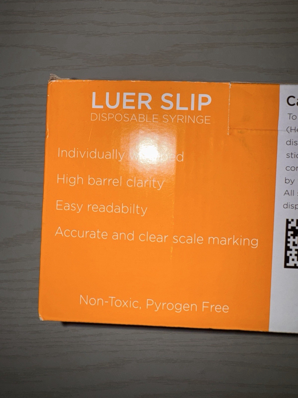 Expired Disposable Luer Slip Syringes, Lot 191116, For Training Purpose.