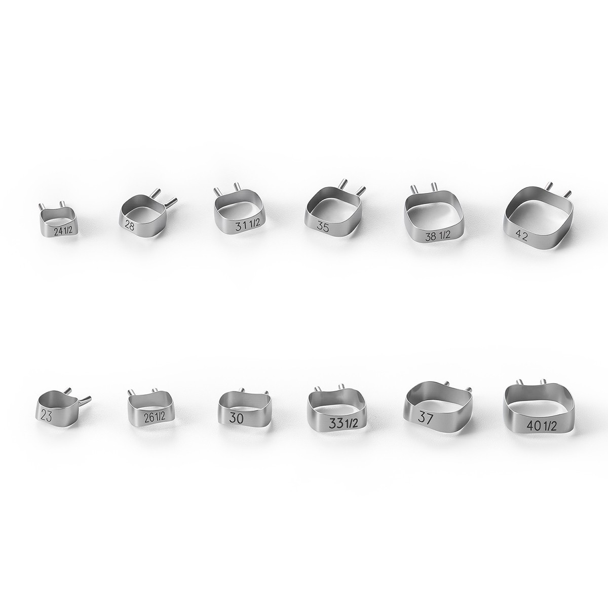 Kids Space Maintainer Kit Stainless Steel Bands 59pcs Wires 40pcs Orthodontic
