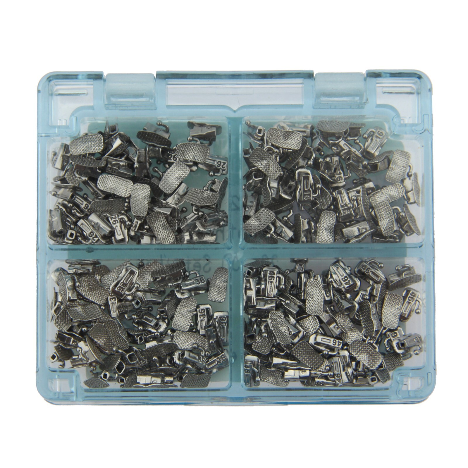 200pcs Orthodontic Buccal Tubes 1st 2nd Molar Brackets Roth tubos de ortodoncia