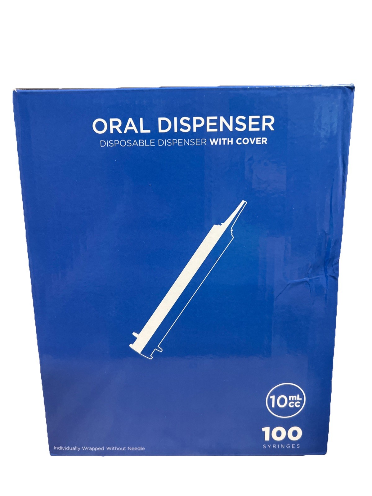 CareTouch Oral Dispenser – disposable dispenser wit cover – 100 syringes