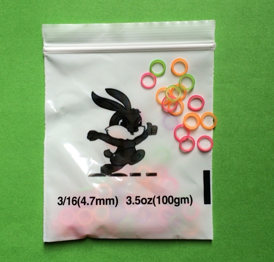Dental Orthodontic Rubber Bands Elastic Braces 2.5/3.5/4.5/6.5oz Colorful