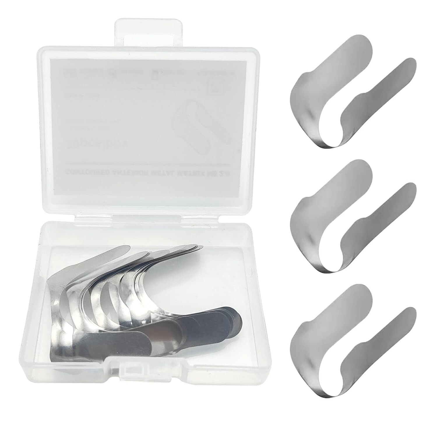 Dental Proximal Anterior Strips Polyester Matrix Bands Clear Anterior Matrices