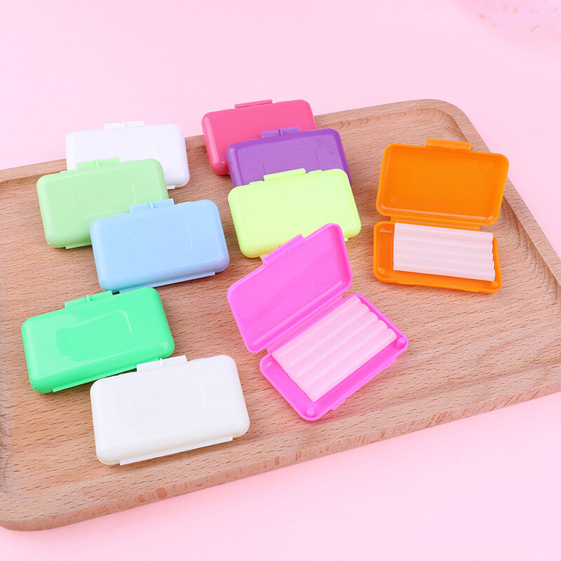10Pcs Dental 7 Types Scented Orthodontic Wax Gum Irritation Fit Brackets Braces