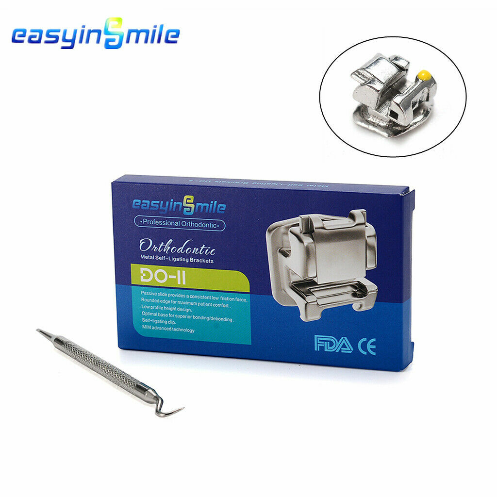20Pc Dental Passive Self-ligating Bracket Brace Orthodontic ROTH/MBT Easyinsmile