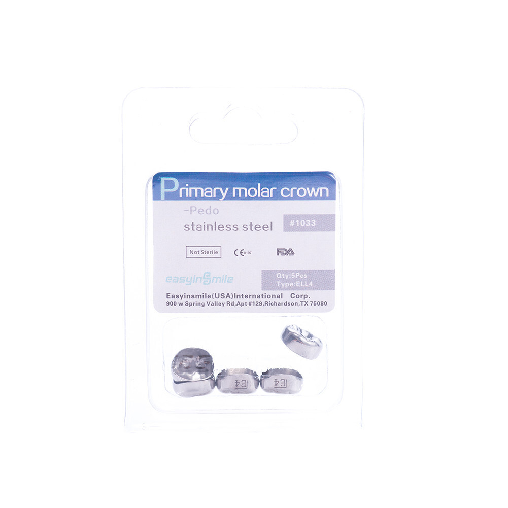Dental Kids Crown Stainless Steel Primary Molar Crown D Premolar/E Molar DUL-UR2
