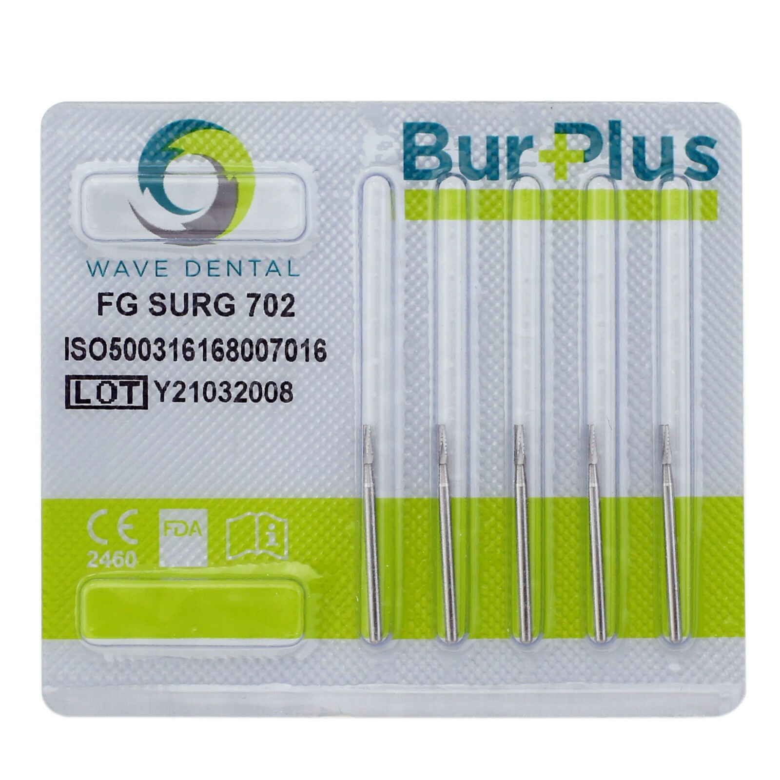 Wave Dental Surgical Burs Round Carbide Surgical Length Bur 25mm FGOS High Speed