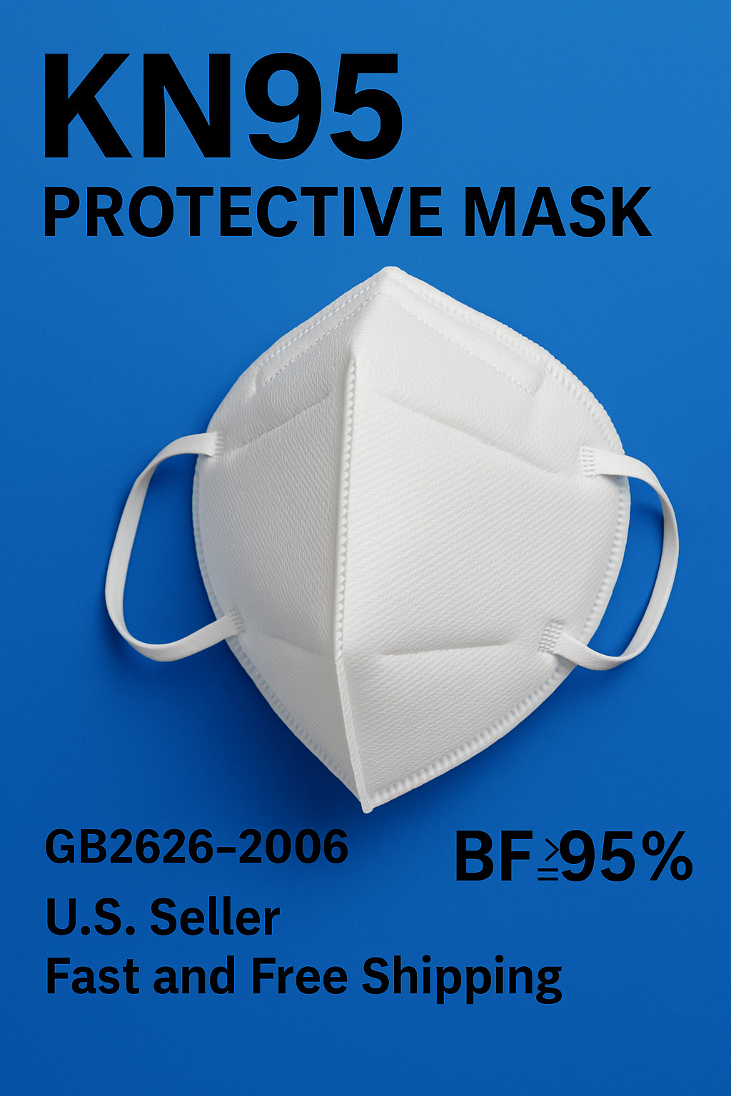 KN95 Protective 5 Layers Face Mask 200 PACK Disposable Mask