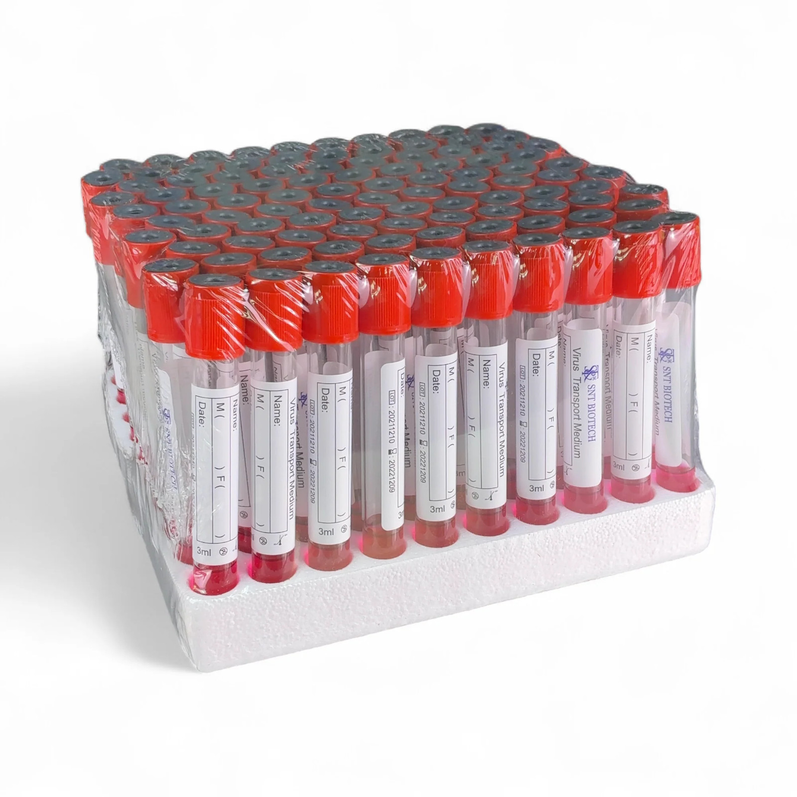 SNT Biotech VTM Kits 100 Pcs/Box; Transport Medium – Best Offer!