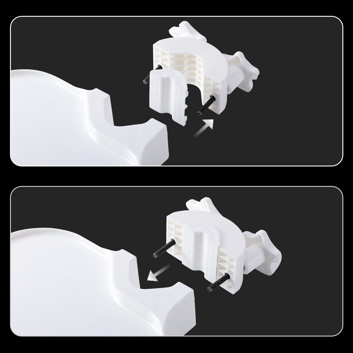 AZDENT Dental Universal Plastic Tray Table Chair Accessories For Dental Chair