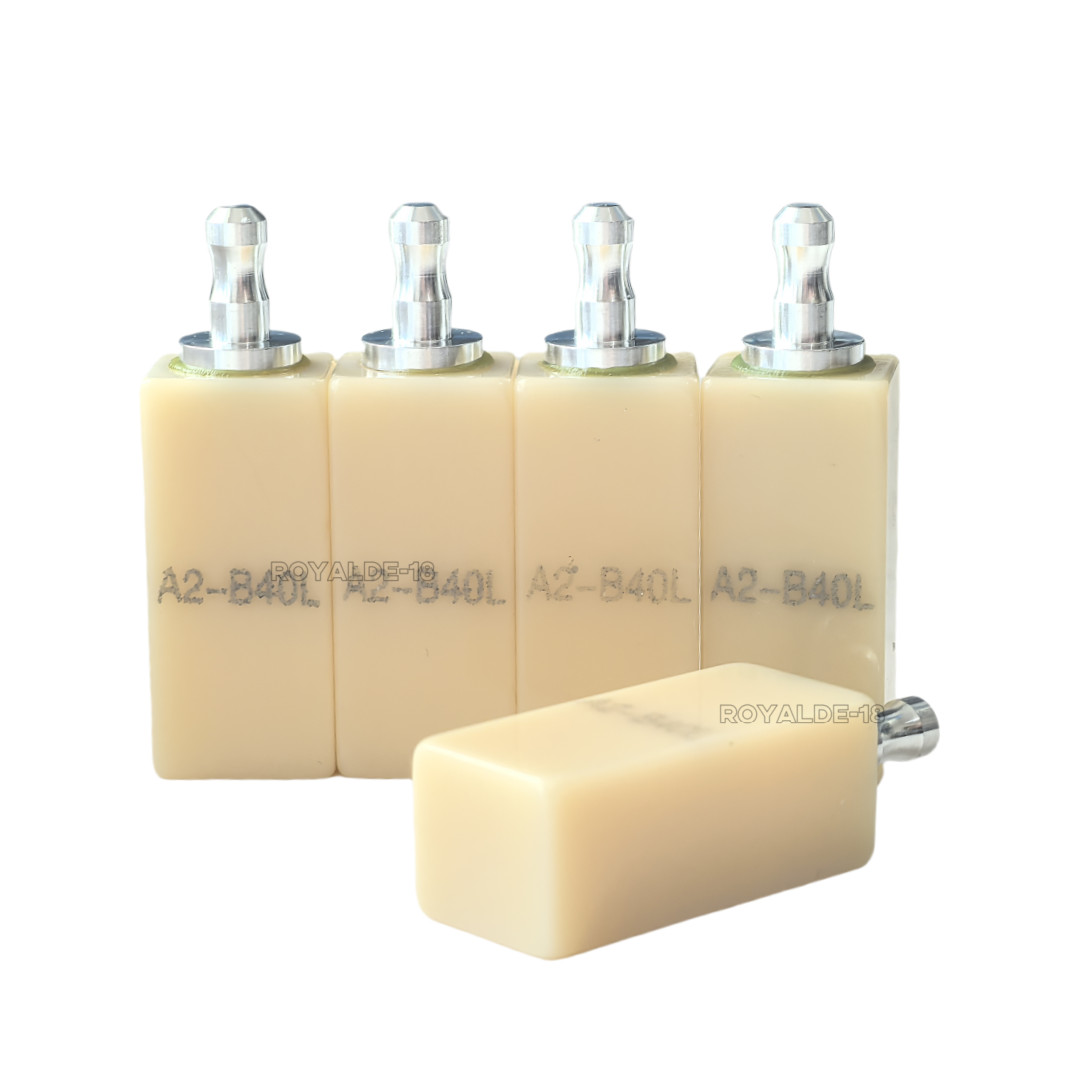 5Pcs Dental Non Firing PMMA Blocks CAM CAD CEREC A2 B40L Milling Sirona Sinter