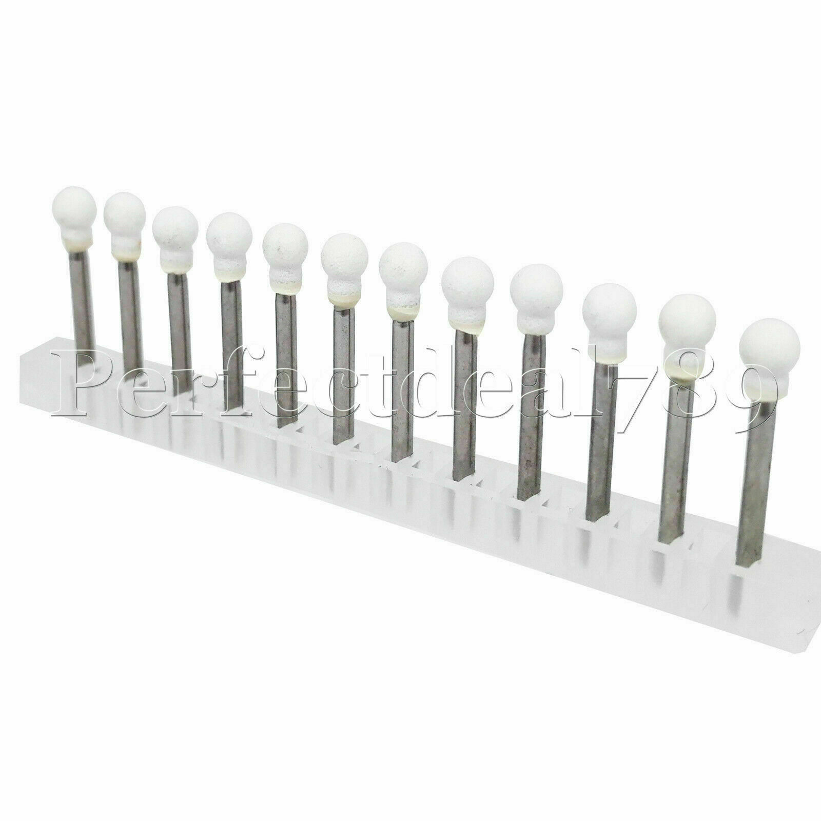 Shofu Dura-White Dental White Finishing Stones Flame Cone Shape FG Bur Arkansas