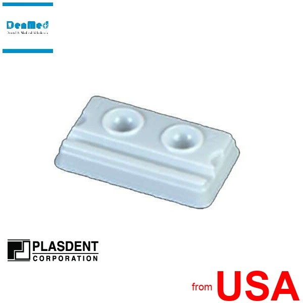 PLASDENT Bondwell- II -2-Wells- 200pk # 901MW-2- Disposable Mixing 001-901MW-2