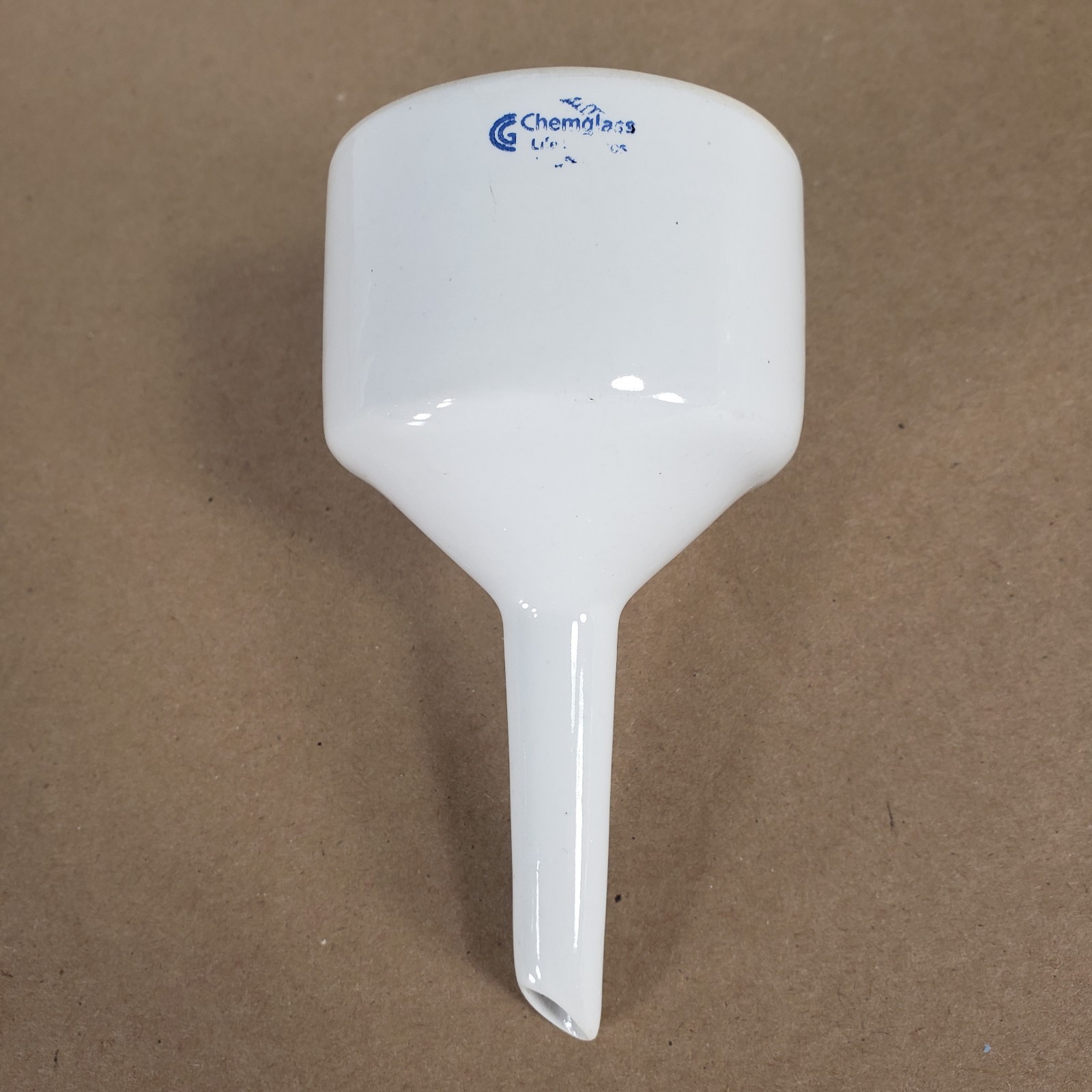 Lot of Coorstek 60240/6023 & Chemglass CG-1888-03/01 Porcelain Buchner Funnels