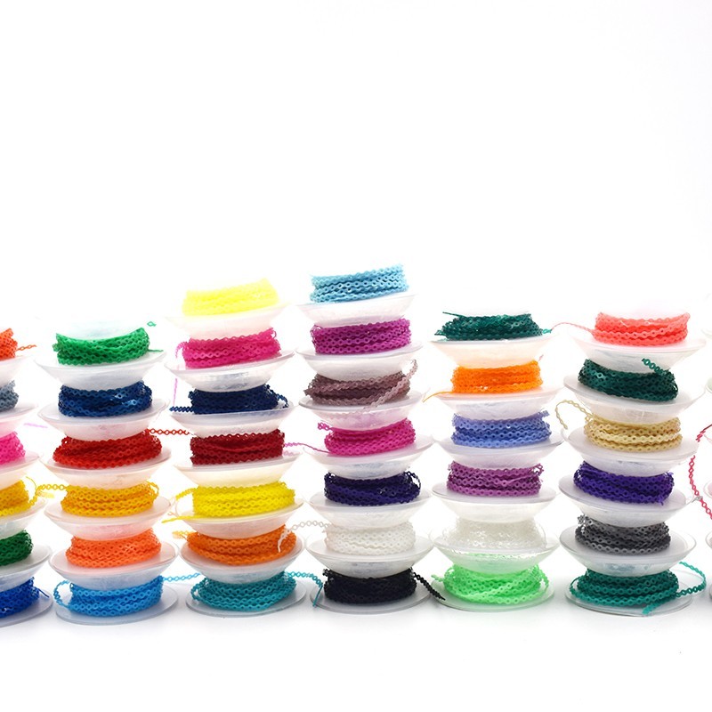 Dental Ortho Elastic Ultra Power Chain Rubber Braces Bands Long/Short/Continuous