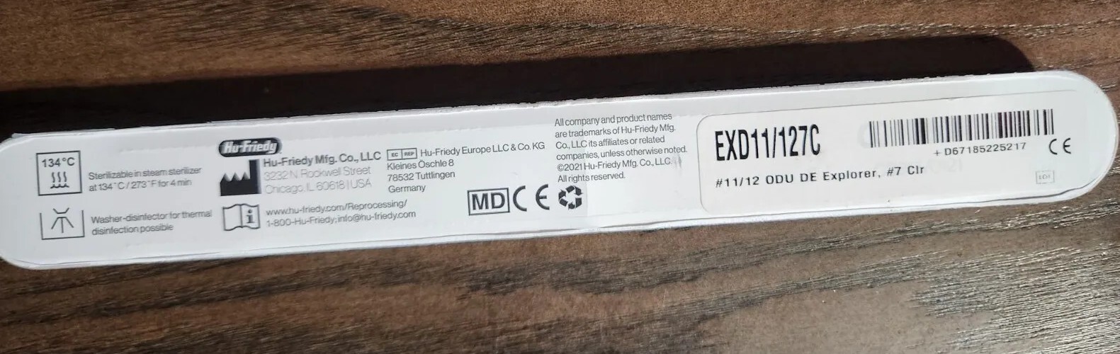 EXD11/127C ODU DE EXPLORER 11/12 Hufriedy PINK/GREY