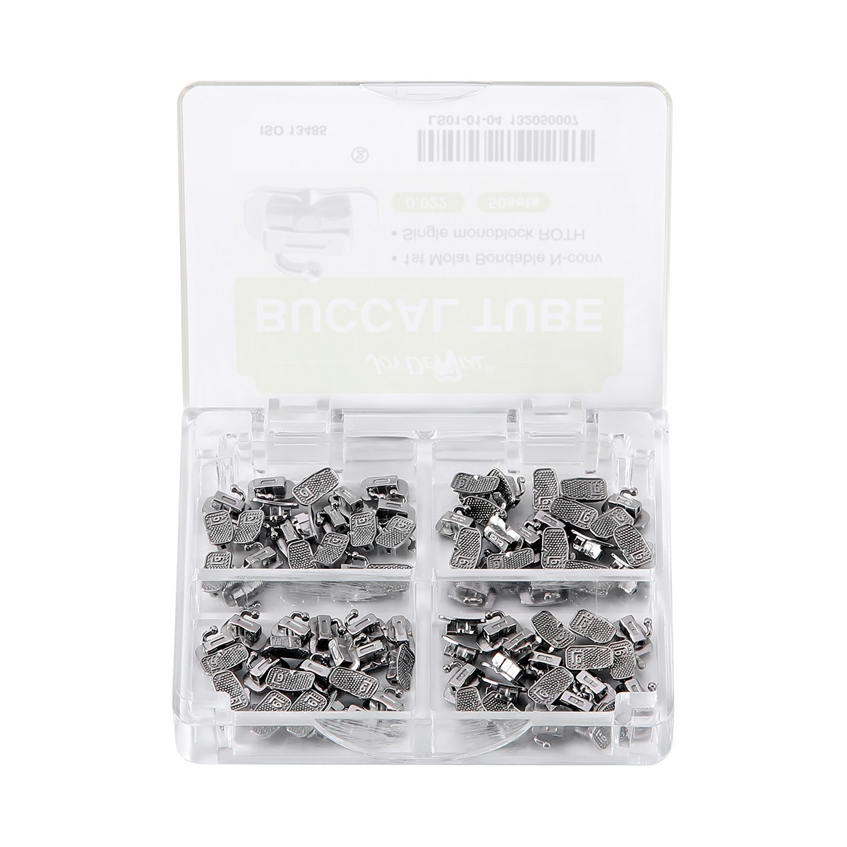 50Bags Dental Ortho Buccal Tubes Roth 0.022 Non-Conv MIM Bondable Monoblock