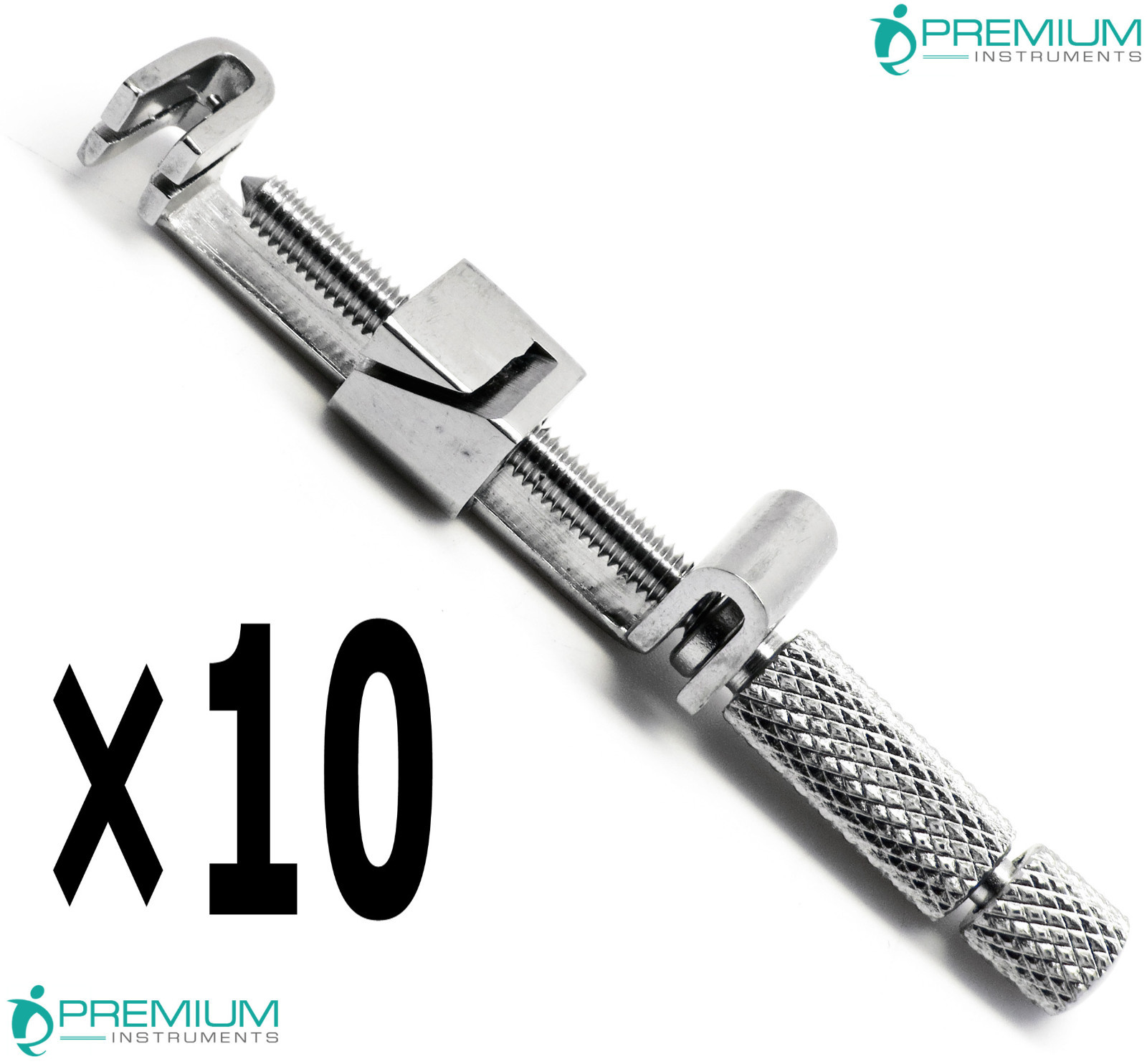 10× Dental Universal Tofflemire Matrix Band Straight Retainers Clip Instruments