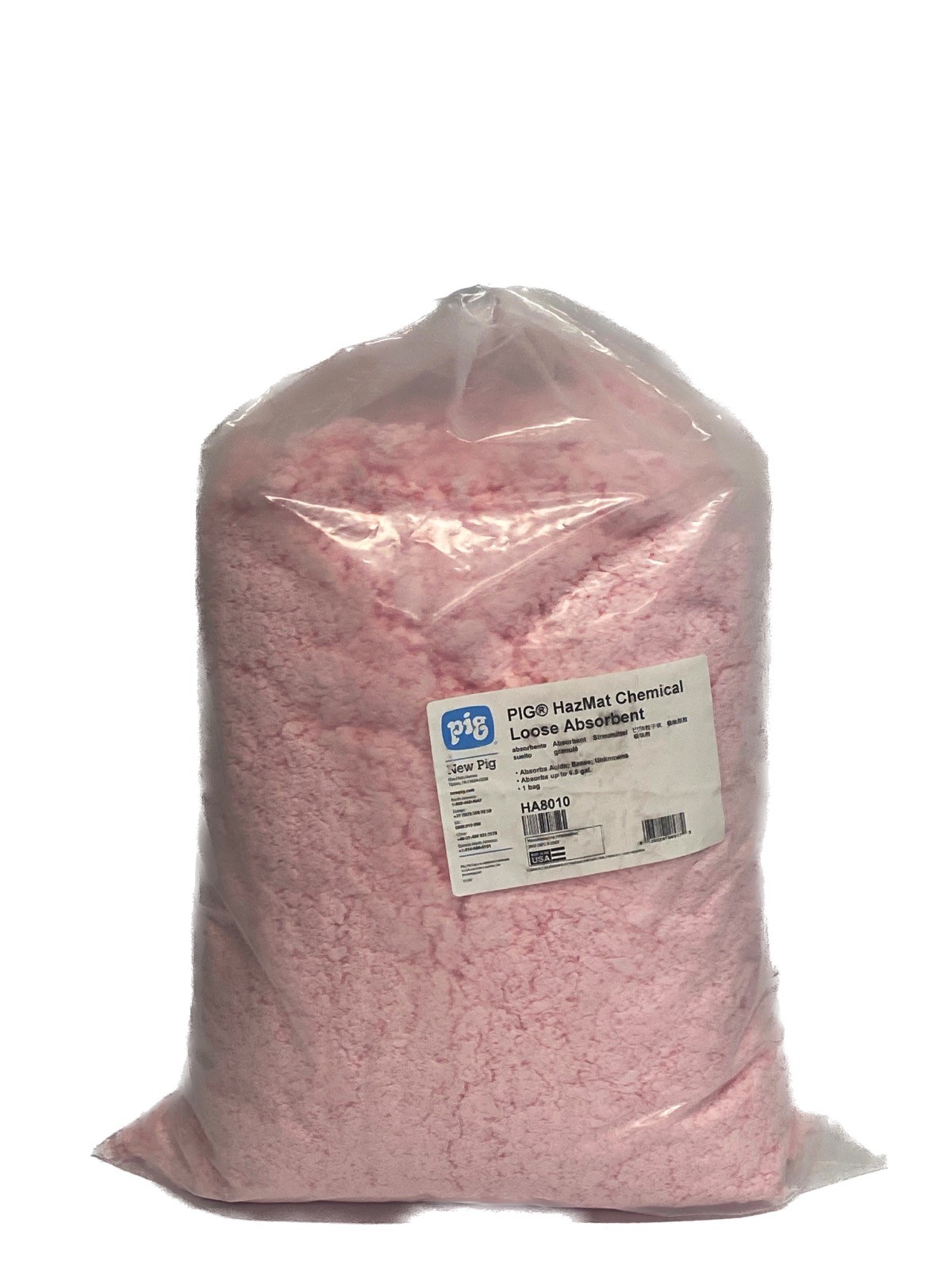 NEW PIG Hazmat Chemical Loose Absorbent 5-lb. Bag HA8010