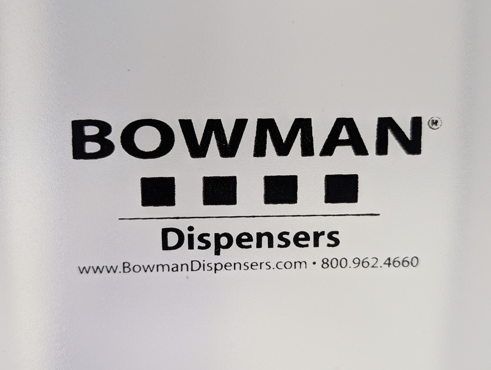 Bowman Triple Glove Box Dispenser GL300-1214 Wall Mount Holder Clear
