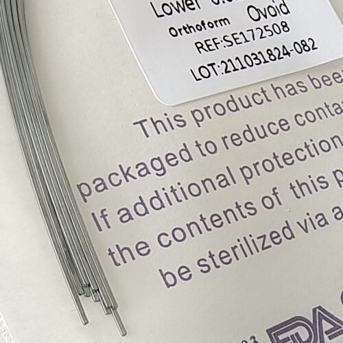 Dental Orthodontic Super Elastic Niti Round/Rectangular Arcos Arch Wires Ovoid