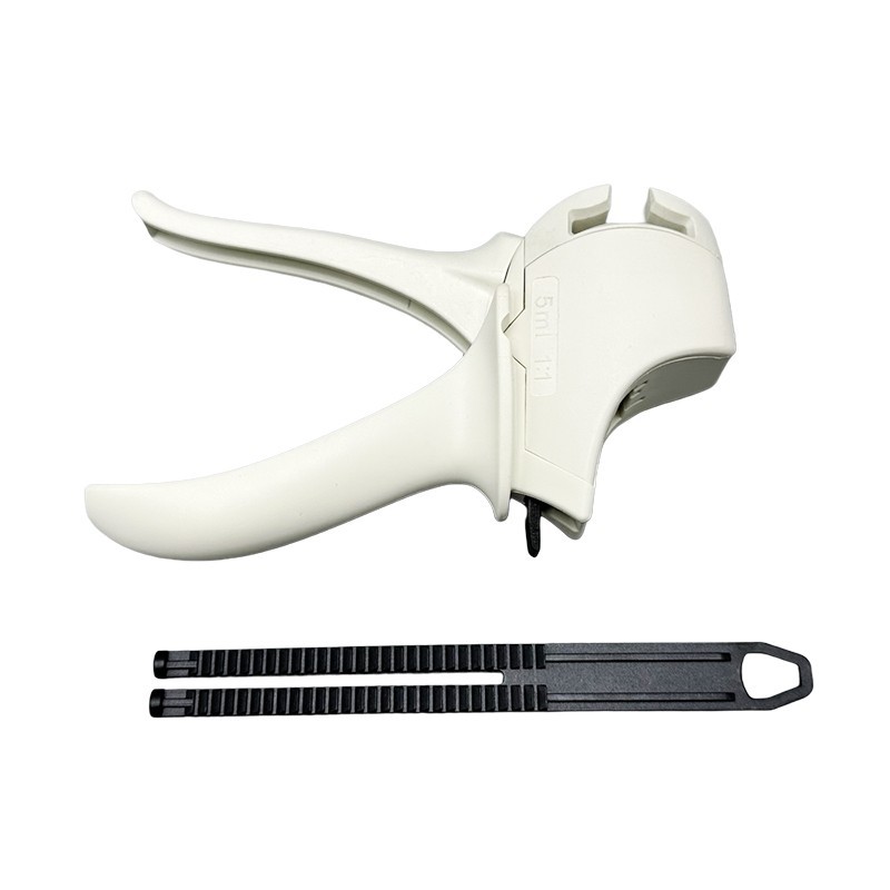 5ml 1:1 Dental Activa-Spenser Type Dispenser Gun For Automix Syringes Cement Gun