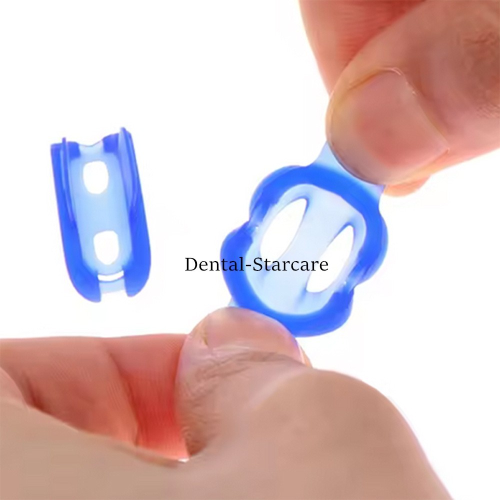 Dental Mini Rubber Dam Silicone Gingival Guard Protection Clamp Holder Autoclave