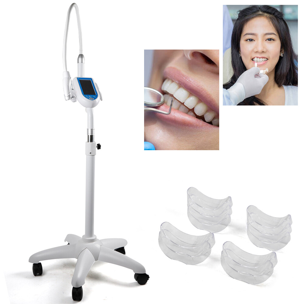 Dental Mobile LED Teeth Whitening Light Cold Light Lamp Tooth Bleaching Machine