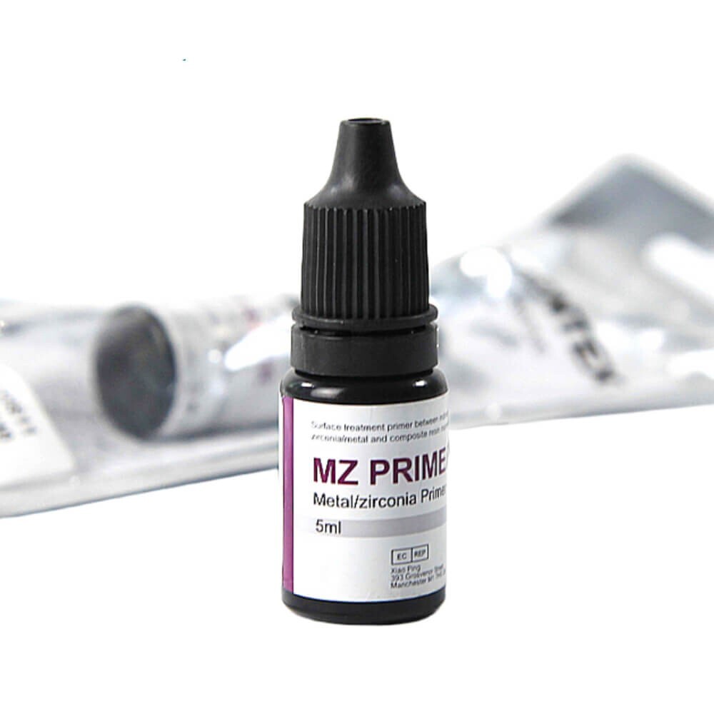 Dental Metal/Zirconia Primer 5ML for Bonding Metal, alumina and zirconia ceramic