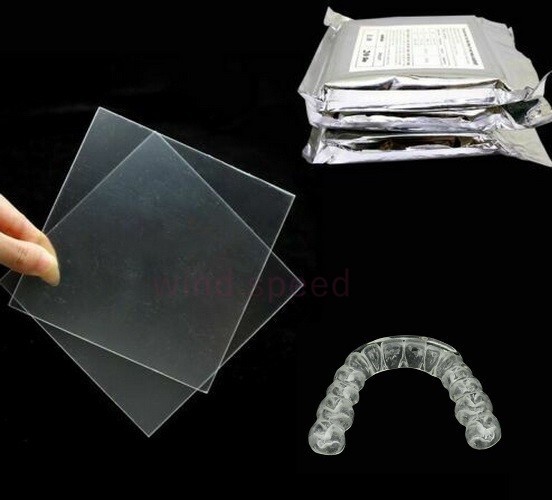 Dental Lab Splint Thermoforming Material Vacuum Forming Hard Soft 0.6mm-3.0mm