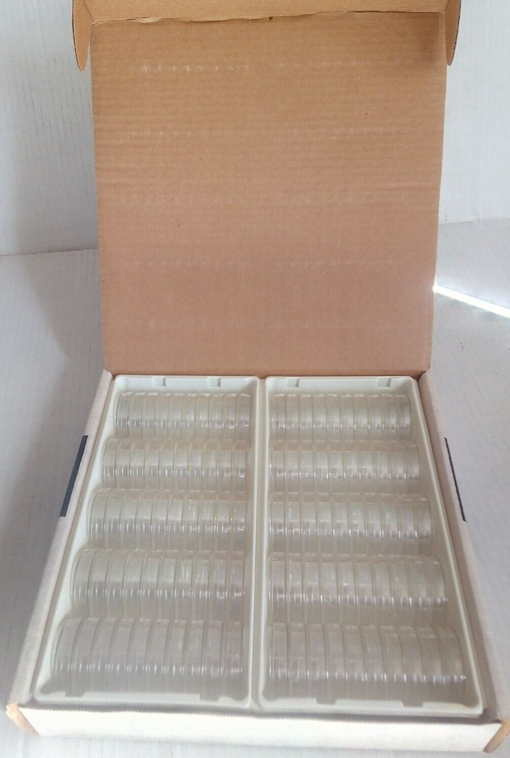 Millipore 49 x 9 mm petri dish box of 100
