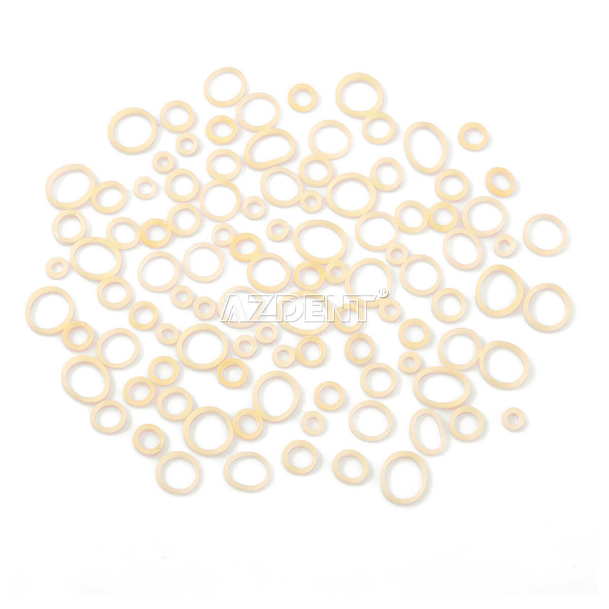 Dental Ortho Elastic Rubber Bands Braces 1/4 3/16 1/8 5/16 3.5OZ 5000Pc/bag