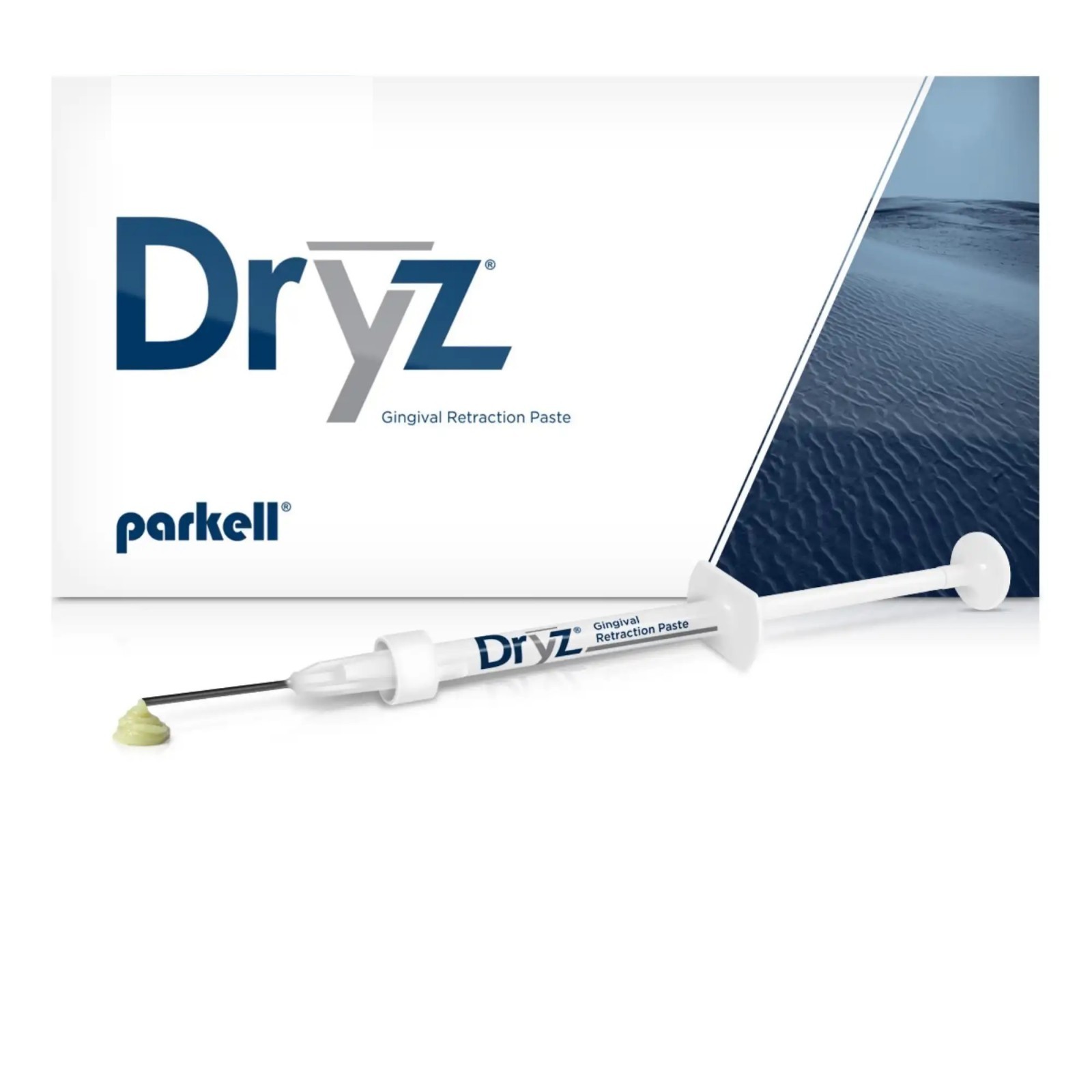 Parkell Dryz Gingival Retraction Paste 7×0.5gm Syringes & 15 Tips #S180 05-2027
