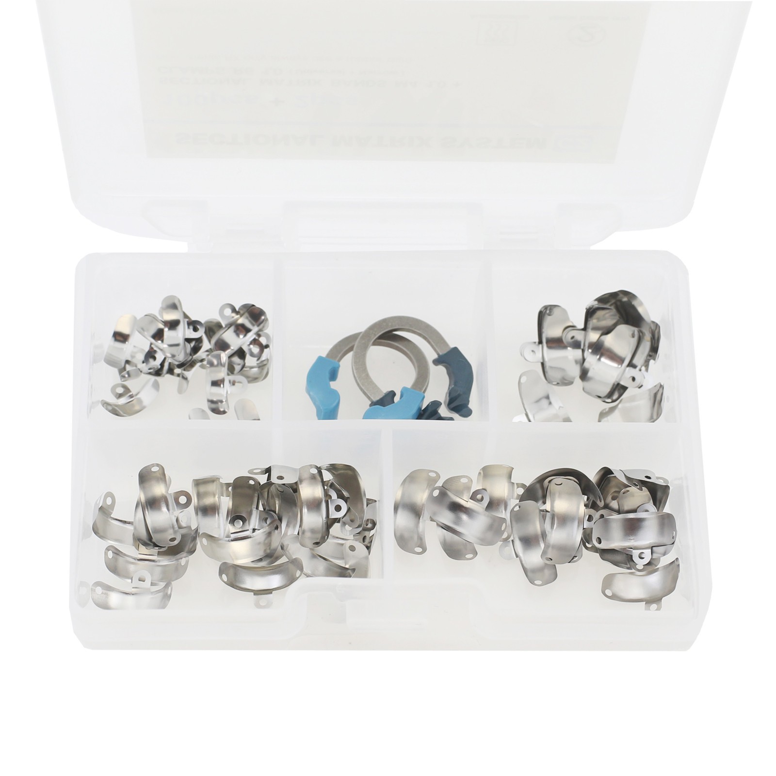 Dental Sectional Matrix Bands System Metal Refill Clamp Rings Garrison Palodent