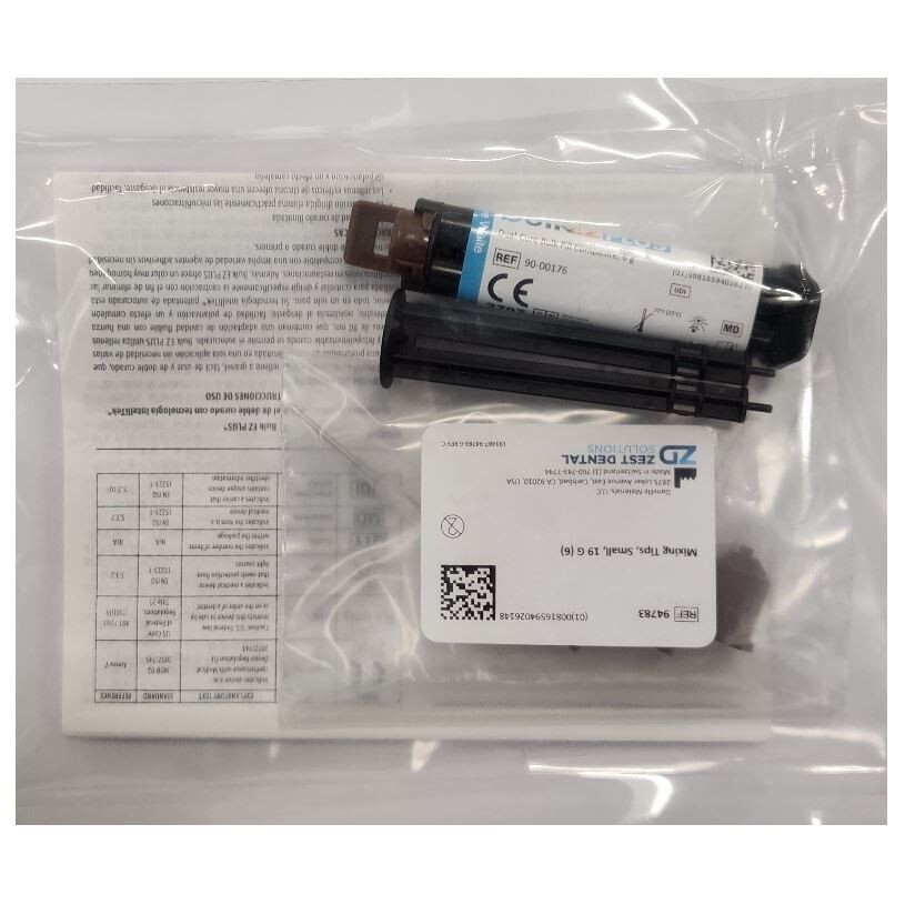 *1-Kit* BulkEZPlus Dual-Cure Bulk Fill Composite Core White Syringe 90-00176