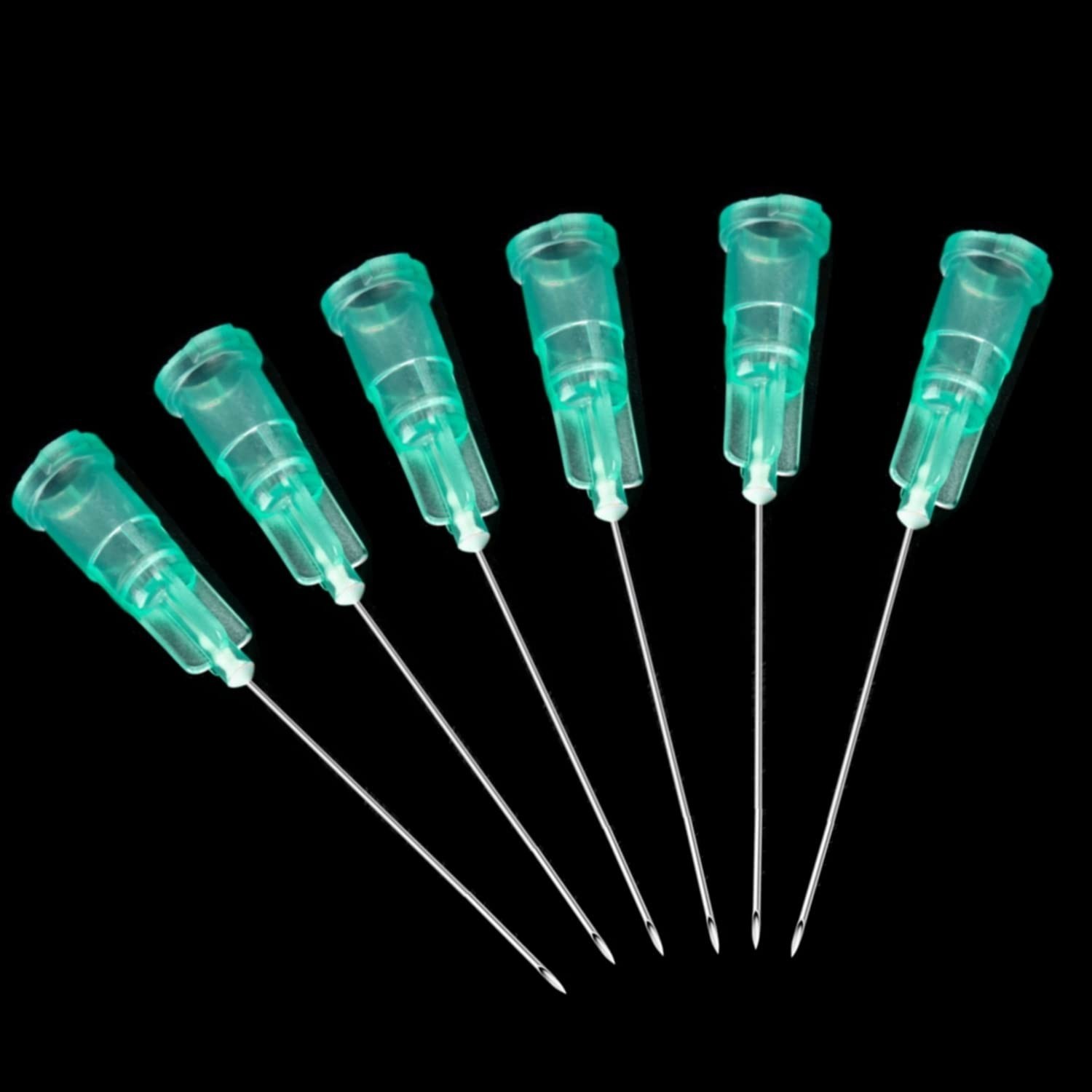 Essential 100-Pack 21Ga 1Inch Dispensing Needles for Non-Sterile Applications
