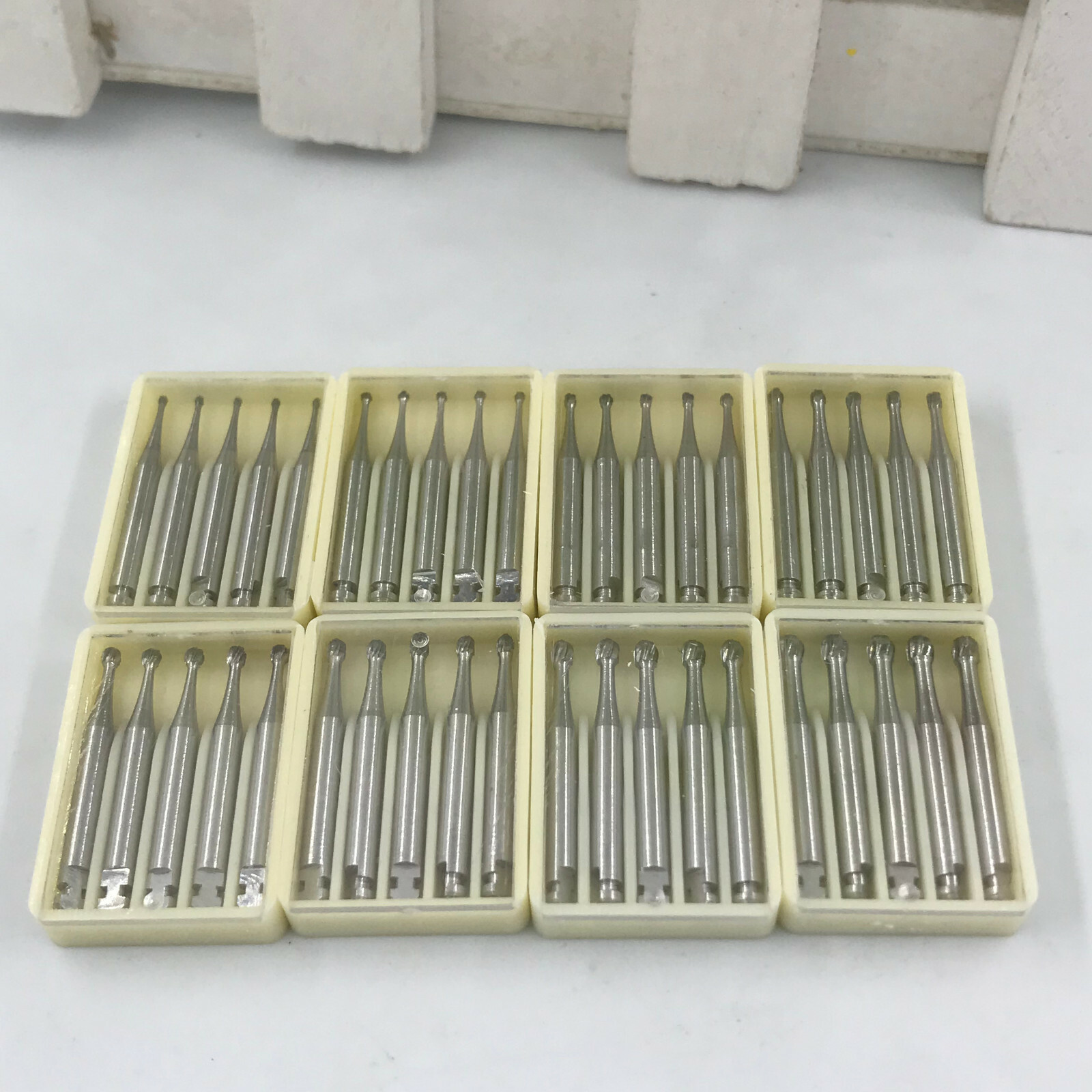 DENTAL Operative Burs Carbide RA1-8 Round Latch For Low Speed Handpiece Tungsten