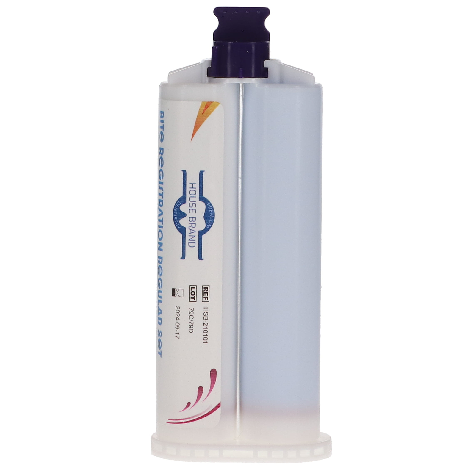 House Brand Dentistry 210101 Bite Registration Material Regular Set 2/Pk 50 mL