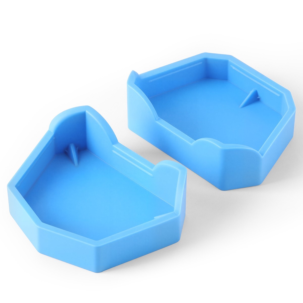 Dental Lab Model Base Former Molds for Stone Tray Loading S, M, L 6pcs/Kit