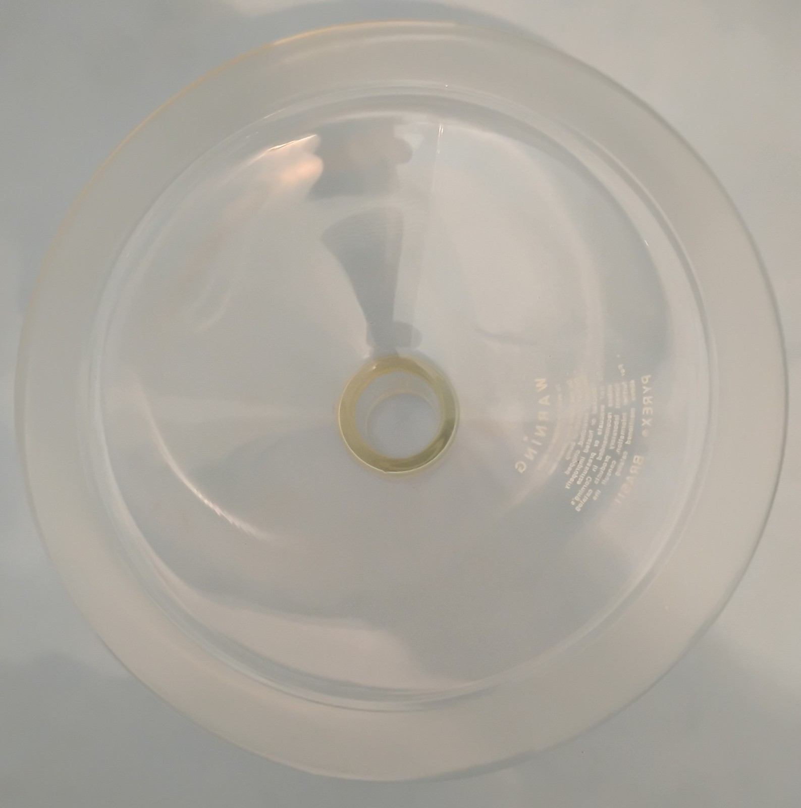 Corning PYREX Glass 10.5 L Large Vacuum Desiccator 11.5” Outside Diameter