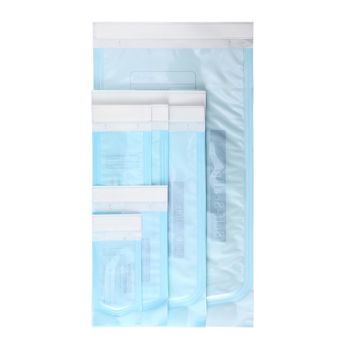 Medical Dental Self Sterilization Pouches Autoclave Sterilizer Bags Tattoo Nail
