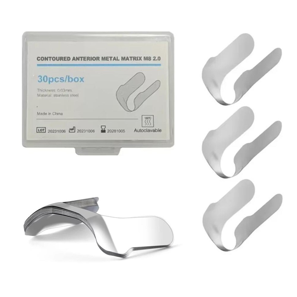 Dental Matrix Bands Sectional Contoured Twin Matrices Proximal Anterior Strips