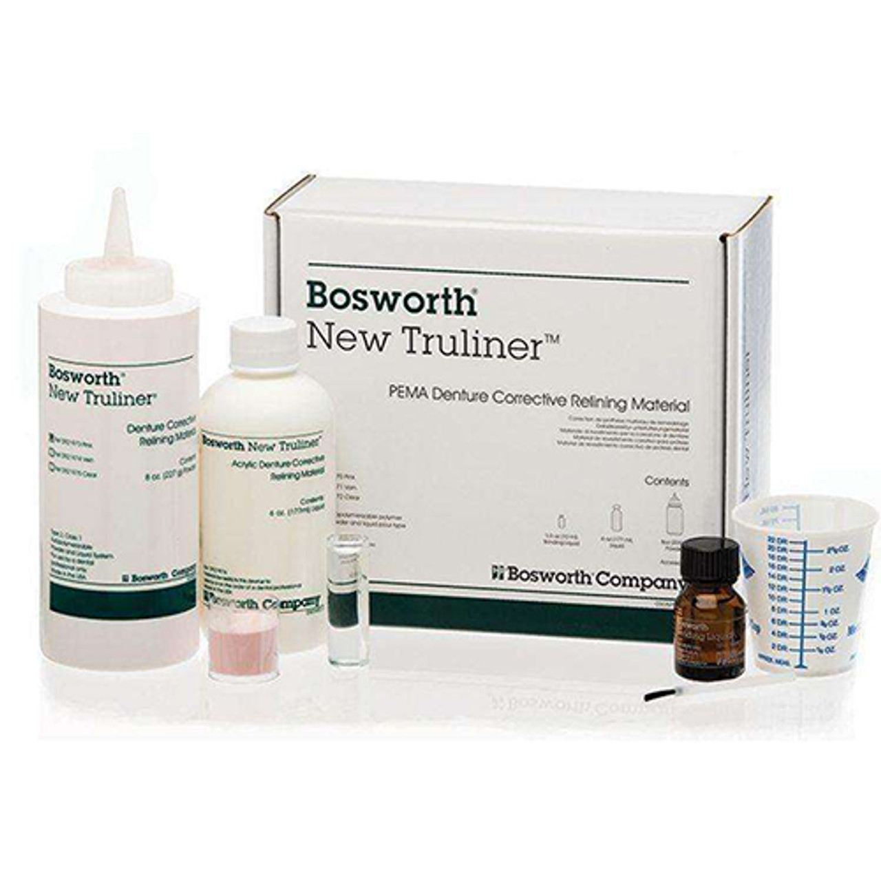 Keystone 0921971 Bosworth New Truliner Denture Resin P&L Standard Kit Vein