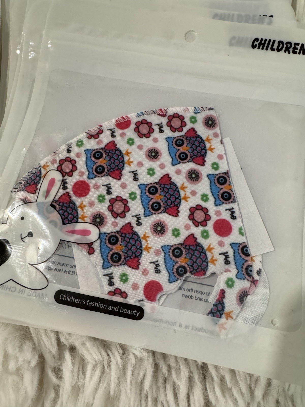 Kids Face Masks Lot, Assorted Printed Patterns & Designs, Multiple Packs