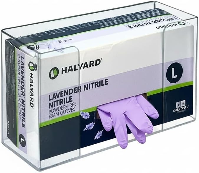 Azar 255631 Acrylic Gloves Box Dispenser Holder Wall Mount – Glove & Facial
