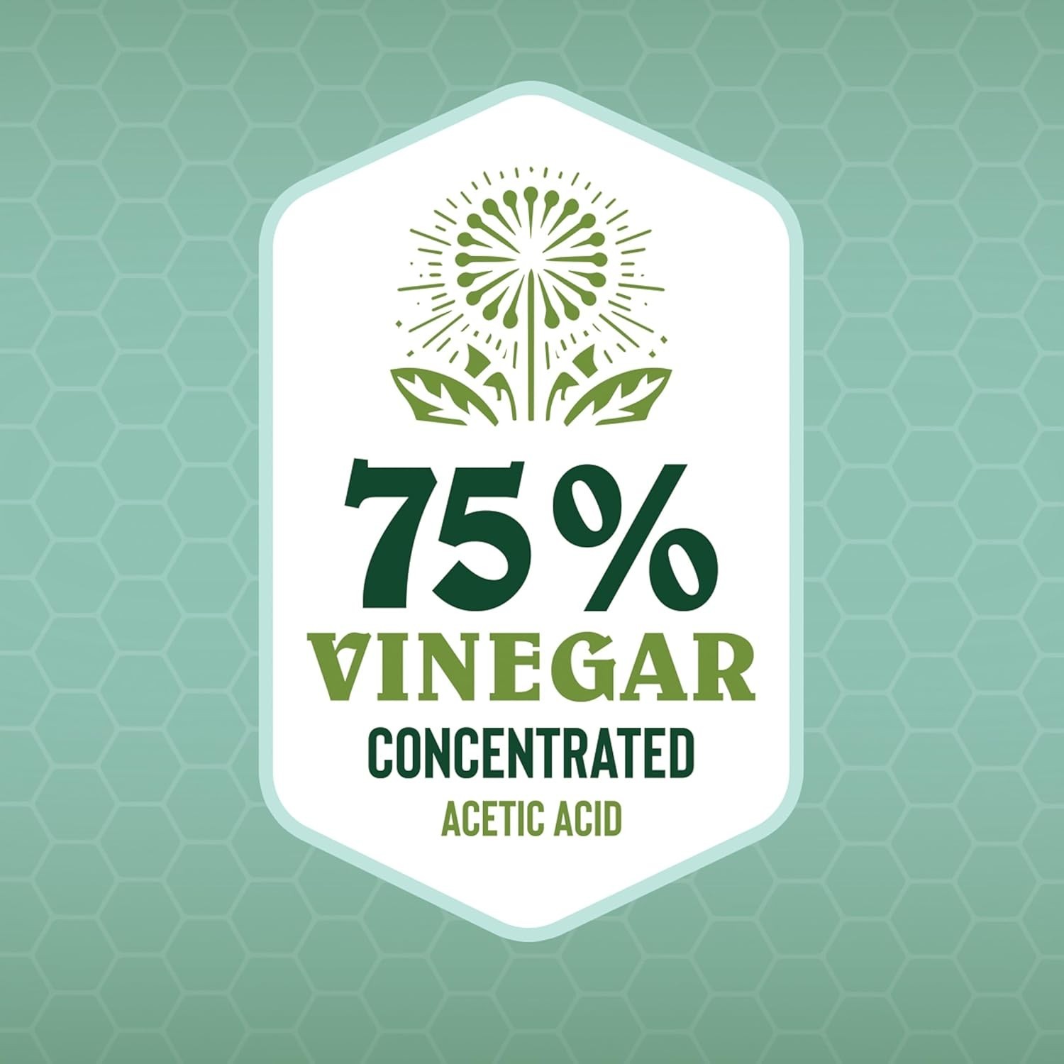 Premium 75% Vinegar – Lab Strength – Concentrated 75% Acetic Acid – White