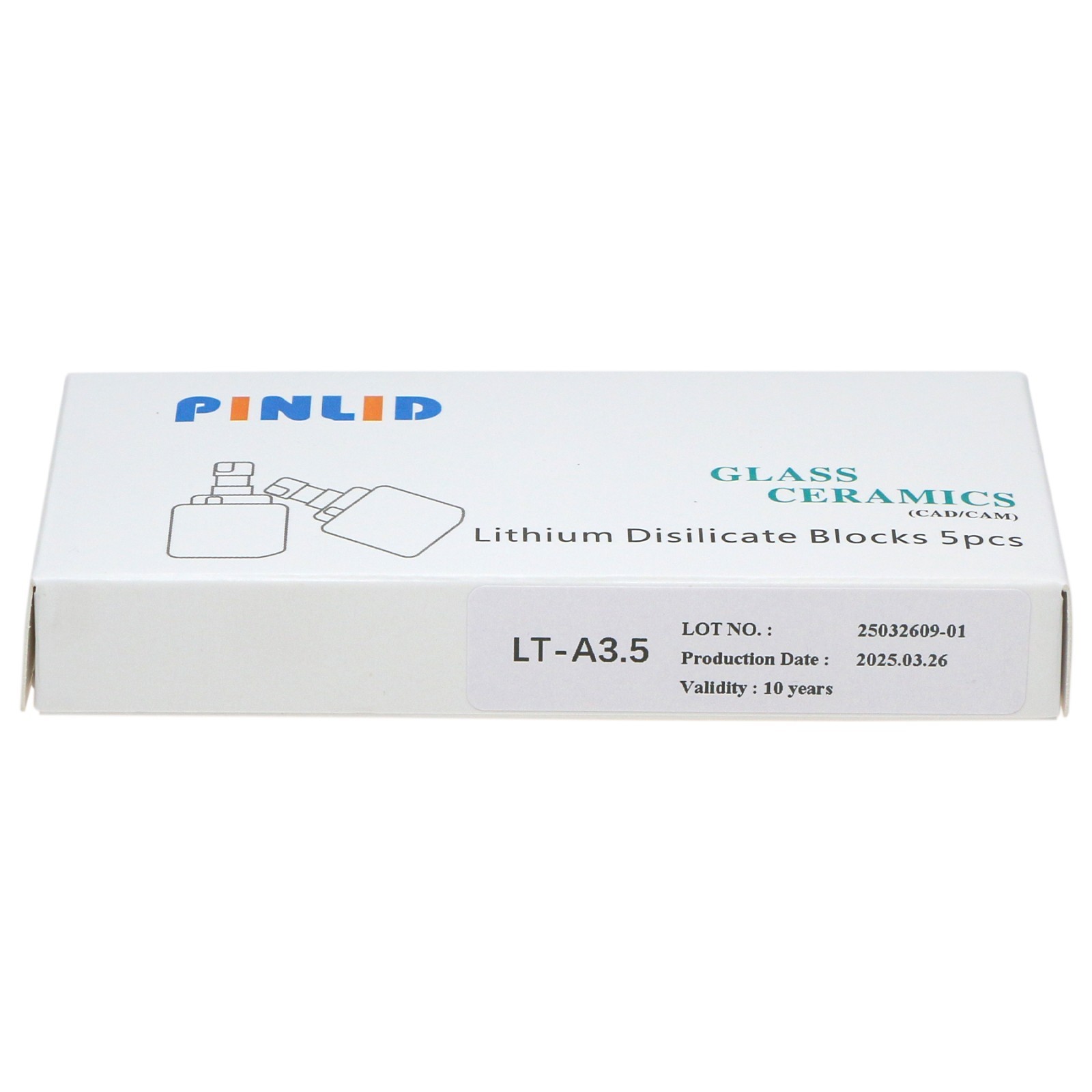 US C14 HT/LT Dental Emax Glass Ceramic Blocks Lithium Disilicate CAD/CAM CEREC